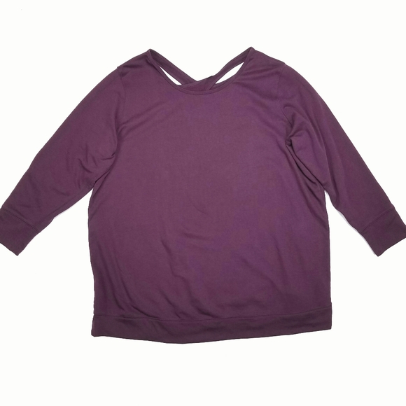 GAP Tops - Old Navy Active Racerback Keyhole Sweatshirt